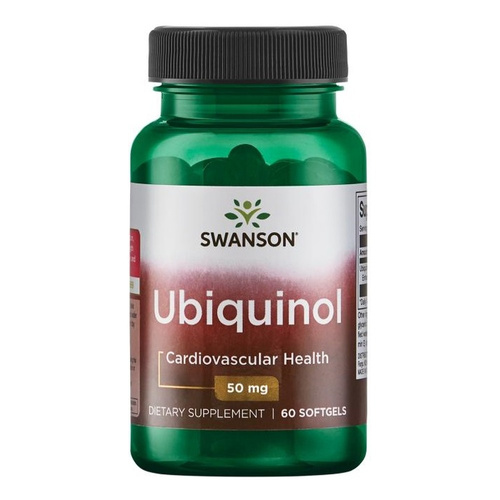 Swanson Ubiquinol 50mg 60 Softgels