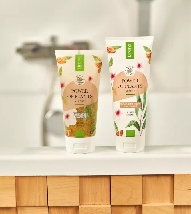 Lirene Power Of Plantis Nourishing Creamy Shower Gel Almond 200ml