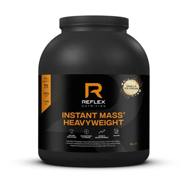 Reflex Nutrition Instant Mass Heavyweight, Vanilla Ice Cream - 2000g