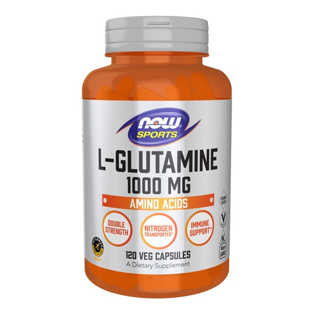 L-Glutamine, 1000mg - 120 vcaps