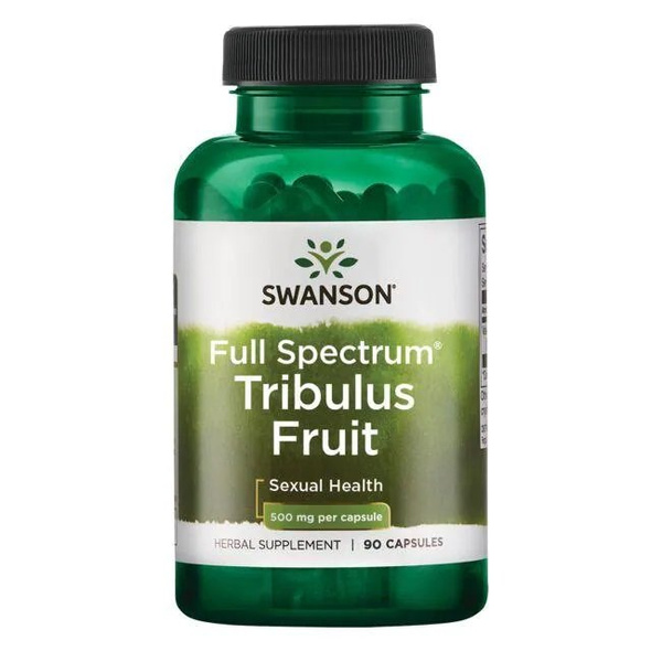 Swanson Full-Spectrum Tribulus Fruit 500mg 90 Capsules