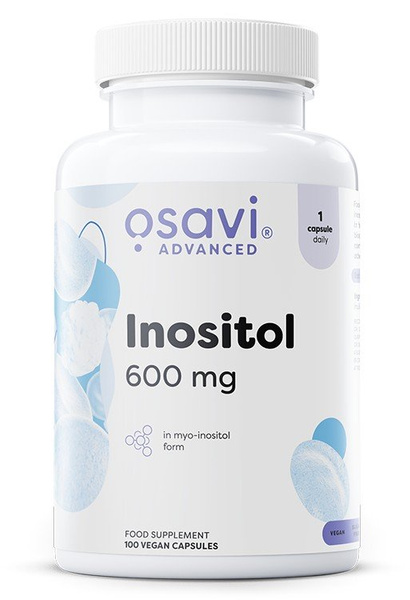 Osavi Inositol 600mg for Hormone Balance and Fertility Support 100 Vcaps