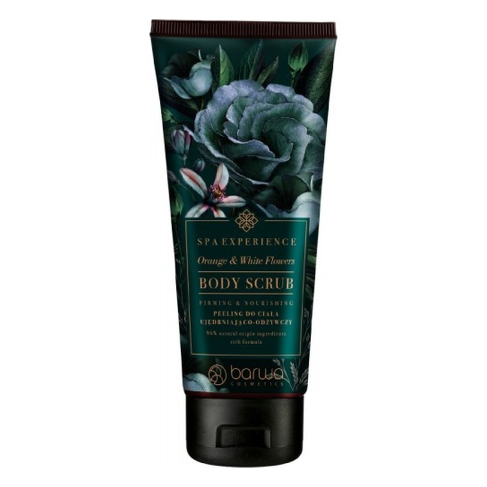Barwa Spa Experience Ujędrniająco - Odżywczy Peeling do Ciała Orange & White Flowers 180ml