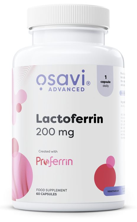 Osavi Laktoferyna 200mg 60 kapsułek na odporność