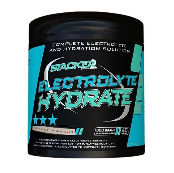 Stacker2 Europe Electrolyte Hydrate, Orange Mango - 300g