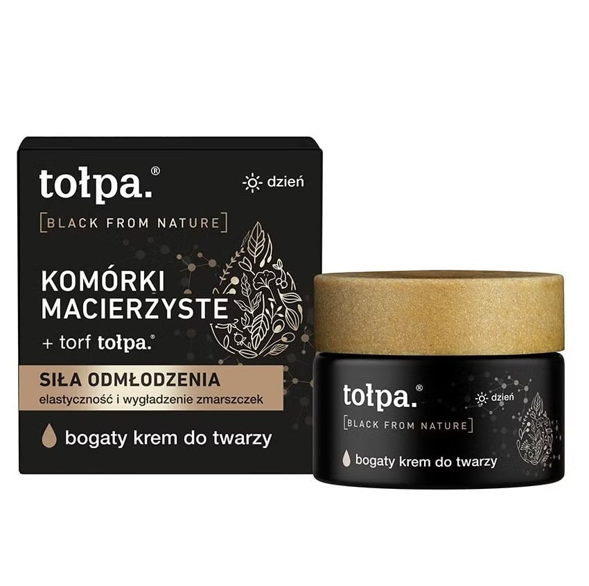 Tolpa Black From Nature Bogaty Krem na Dzień Komórki Macierzyste 50ml