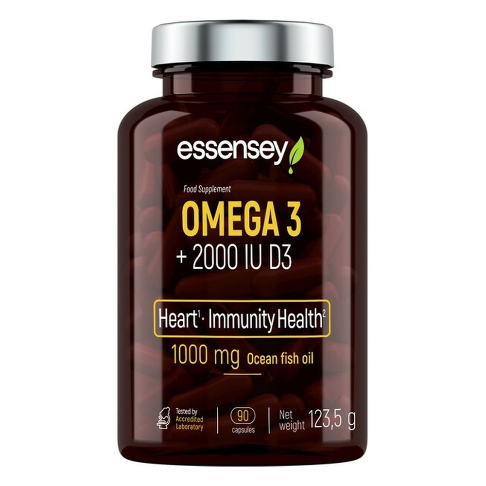 Essensey Omega 3 + Witamina D3 2000IU 90 kapsułek