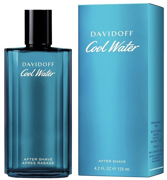 Davidoff Cool Water Aftershave Splash 125ml