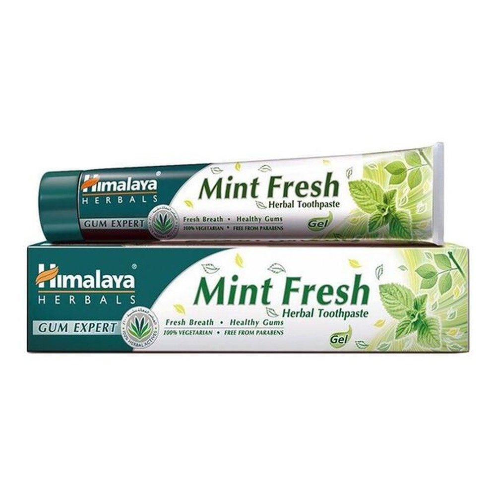 Himalaya Mint Fresh Herbal Pasta do Zębów o Zaawansowanej Ziołowej Formule z Miętą i Koprem Indyjskim 75ml