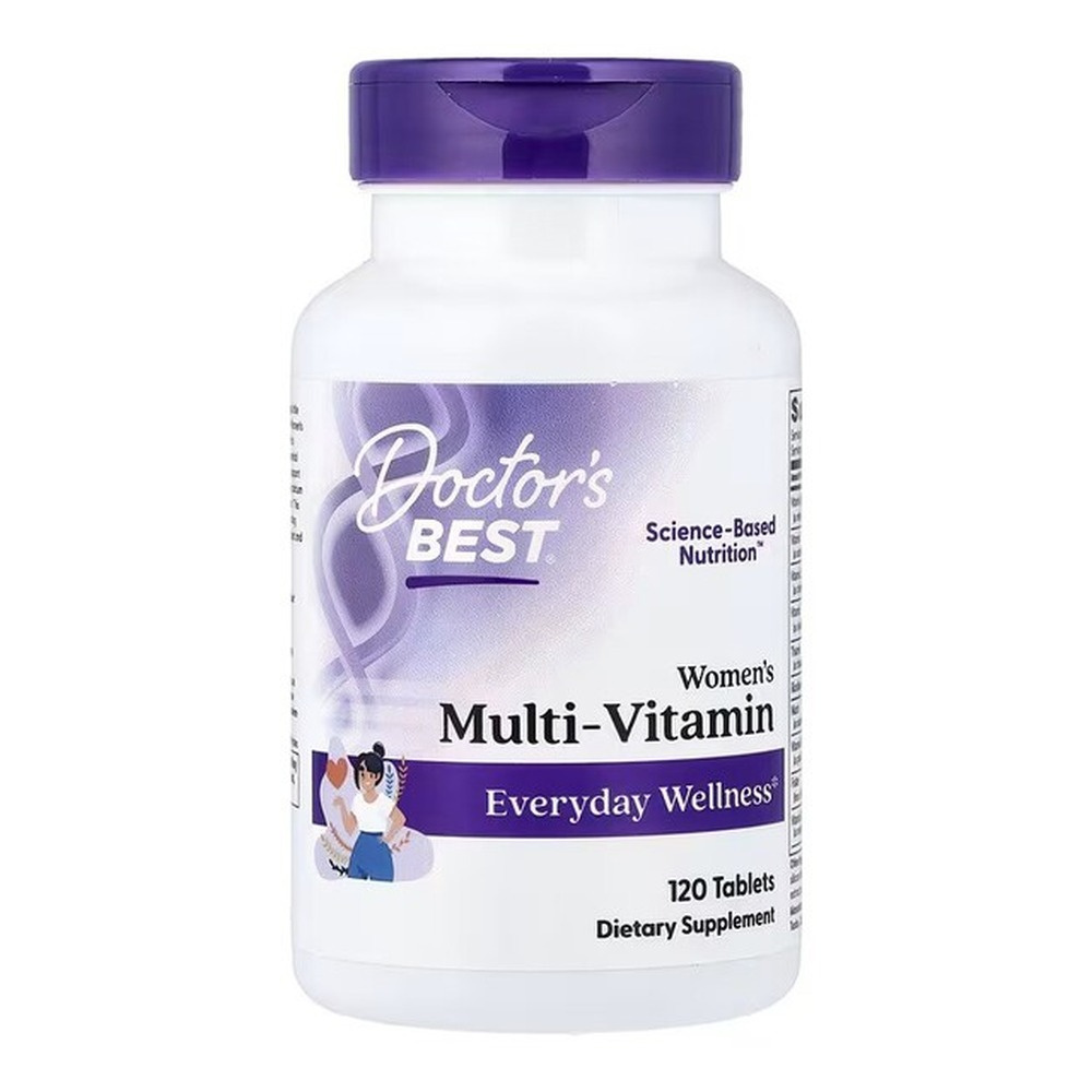 Doctor's Best Multiwitamina dla kobiet Tabletki 120 tabletek