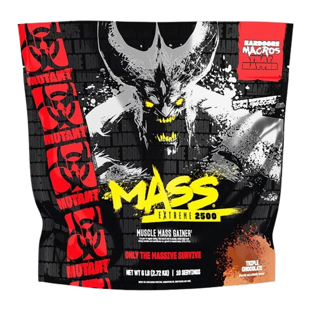Mutant Mass Extreme 2500, Triple Chocolate - 2720g