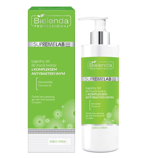 Bielenda Professional Supremelab Sebio Derm Gentle Face Cleansing Gel 200g
