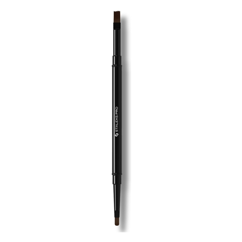 Staleks Pro Pędzelek Dwustronny EXPERT do Żelu 7mm / do Żelu 10mm 1 Sztuka
