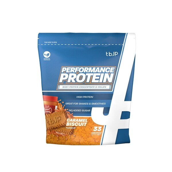 Trained by JP Performance Protein, Caramel Biscuit - 1000g