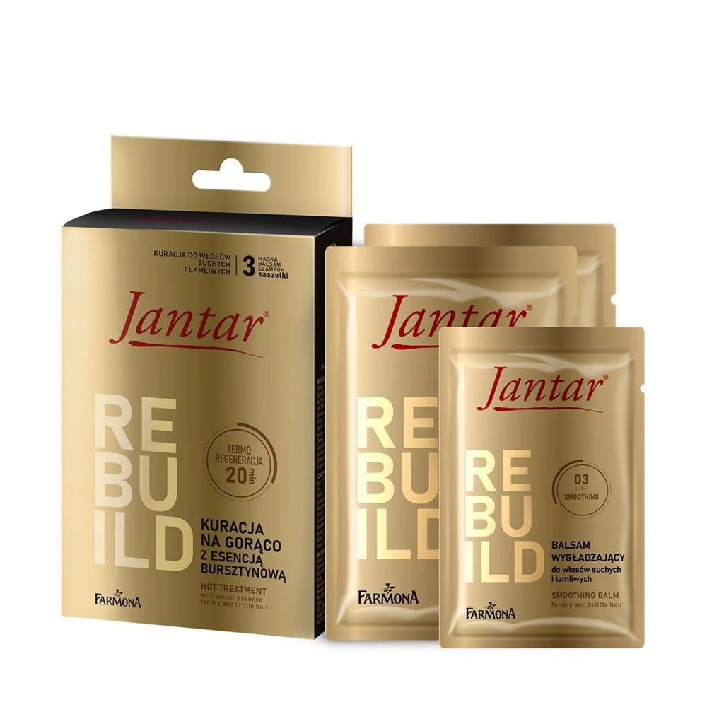 Jantar Hot Treatment with Amber Essence for Dry and Brittle Hair 1 Piece