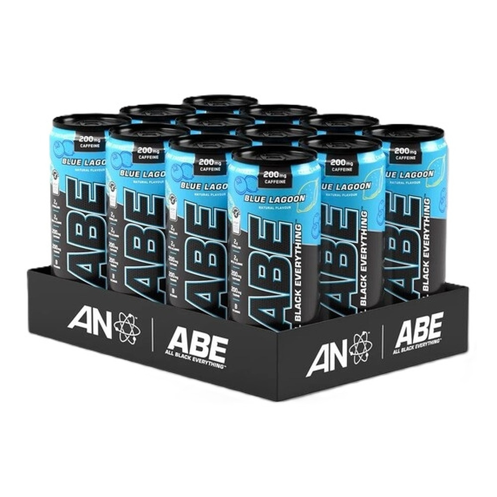 Applied Nutrition ABE Energy + Performance Napój Energetyczny Przedtreningowy Blue Lagoon 12 x 330ml