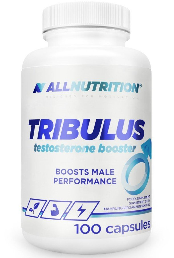 Allnutrition Tribulus Booster Testosteronu dla Mężczyzn 100 Kapsułek