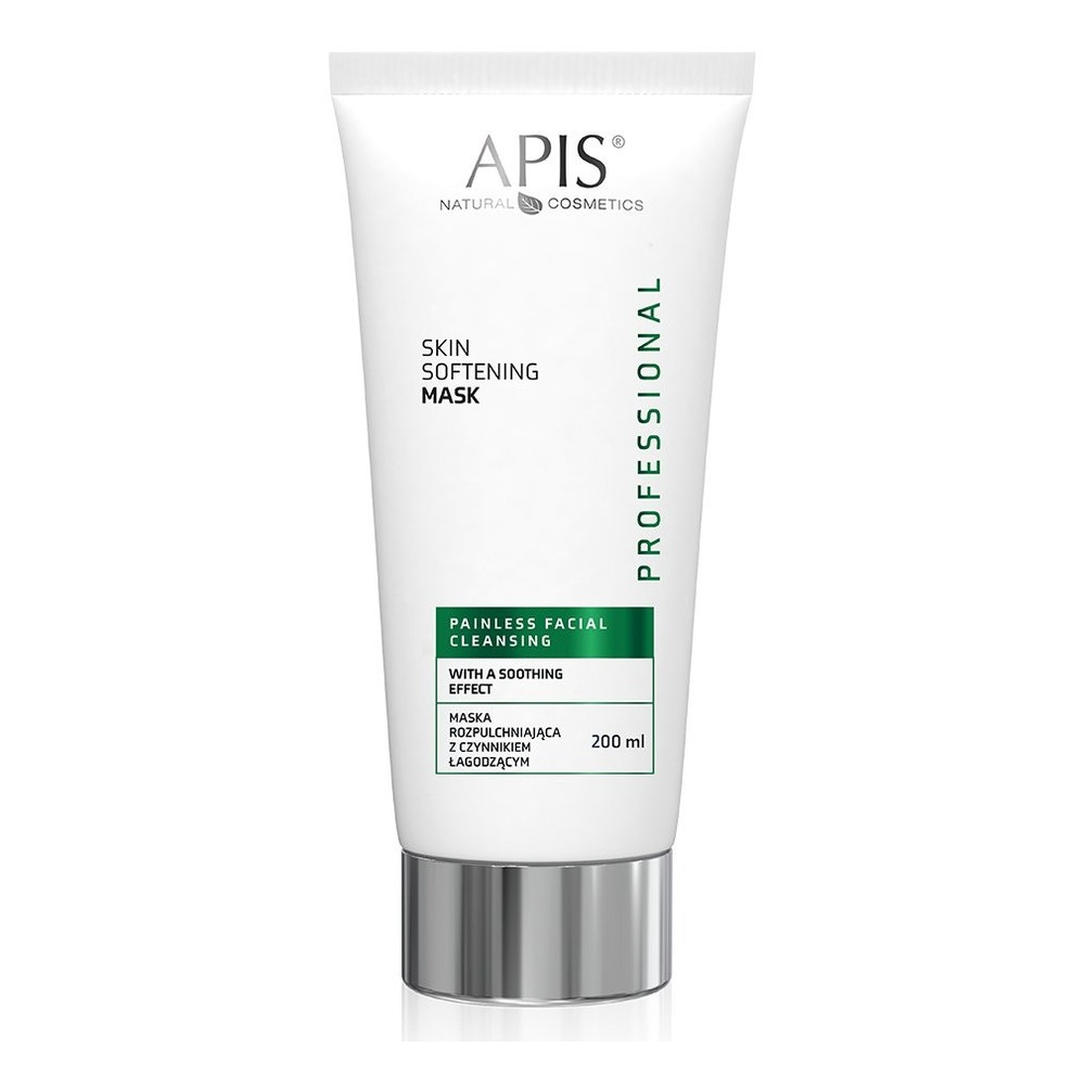 Apis Professional Painless Face Cleansing Maska Rozpulchniająca z Czynnikiem Łagodzącym dla każdego Rodzaju Skóry 200ml