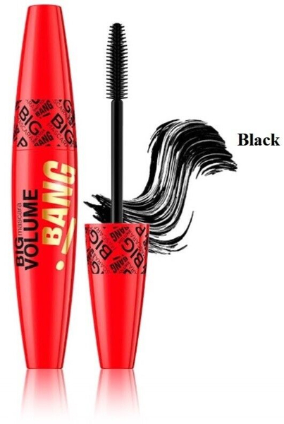 Eveline Big Volume Bang Black Black Mascara Volume 10ml