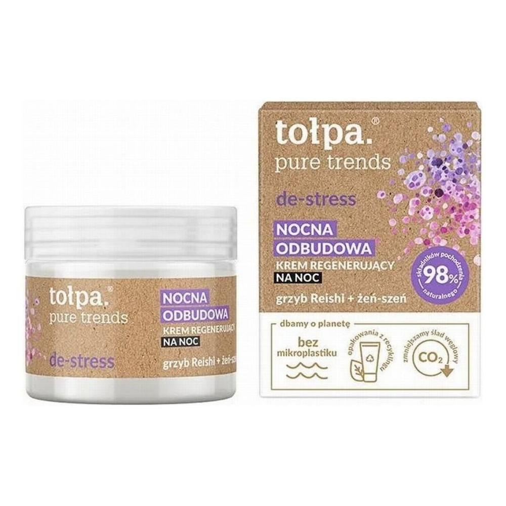 Tolpa Pure Trends De Stress Regenerating Soothing Night Cream 50ml