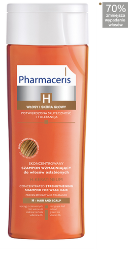 Pharmaceris Keratineum Strengthening Shampoo Concentrate For Weak Hair 250ml
