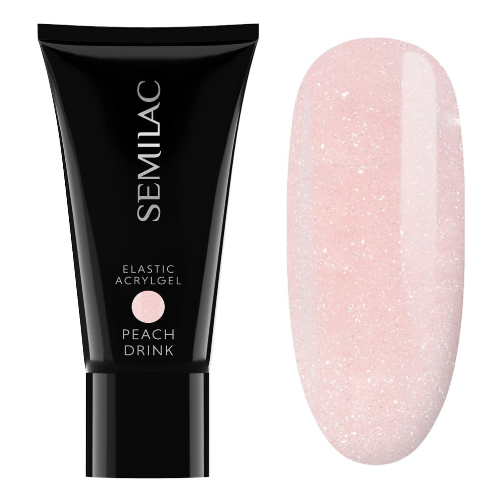 Semilac Elastic Acrylgel - Peach Drink 30g