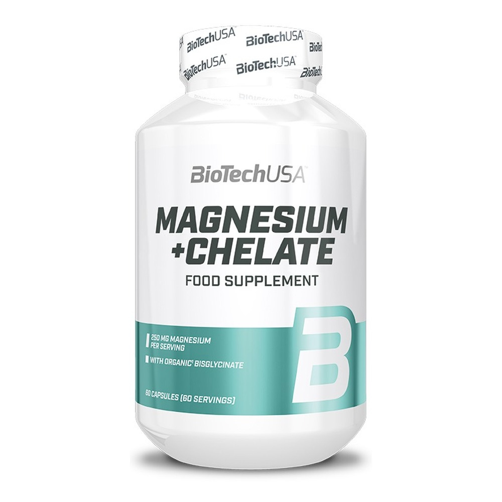 BioTechUSA Magnesium + Chelate Magnesium Capsules 60 caps