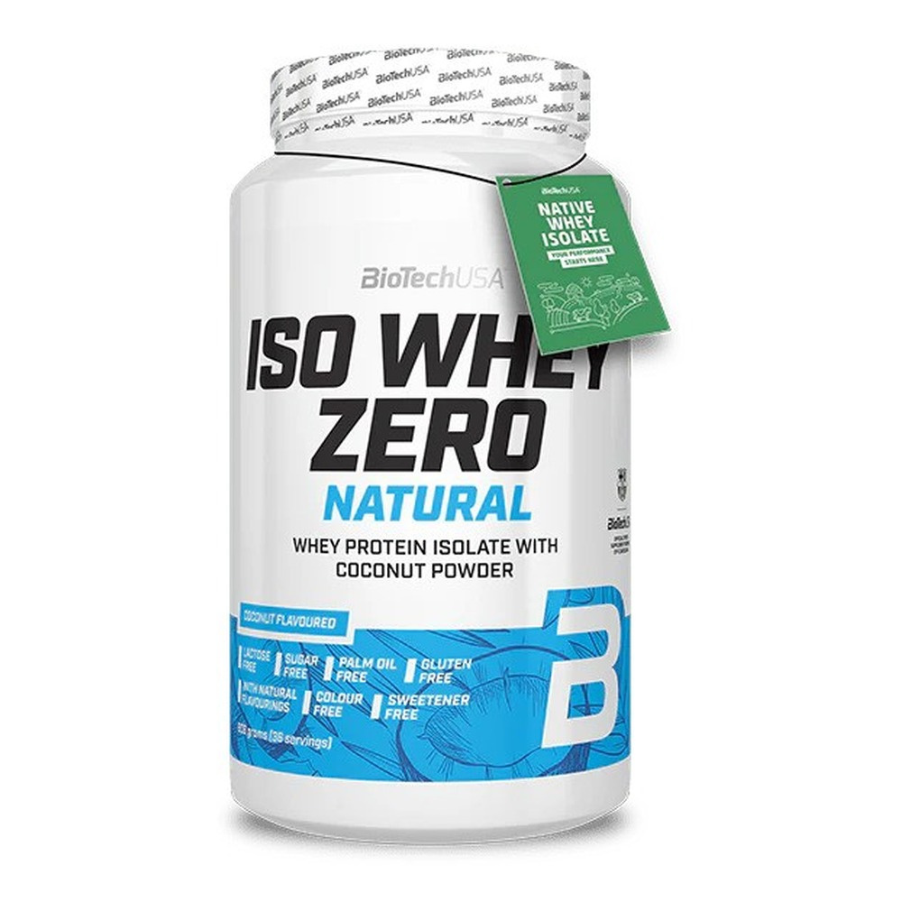 BioTechUSA Iso Whey Zero Natural, Coconut 908g