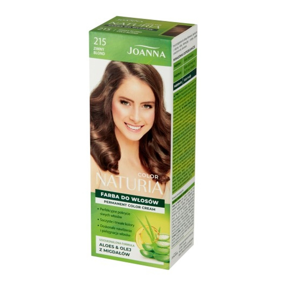 Joanna Naturia Color Farba do Włosów 215 Zimny Blond 100ml