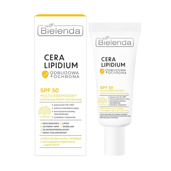 Bielenda Cera Lipidum Multiceramidowy Odżywczy Krem Barierowy 30ml