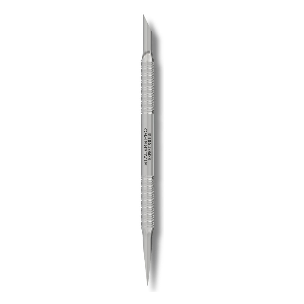 Staleks Pro Kopytko do Manicure EXPERT 90 TYPE 5 Kopytko Skośne i Popychacz Prosty 140mm 1 Sztuka