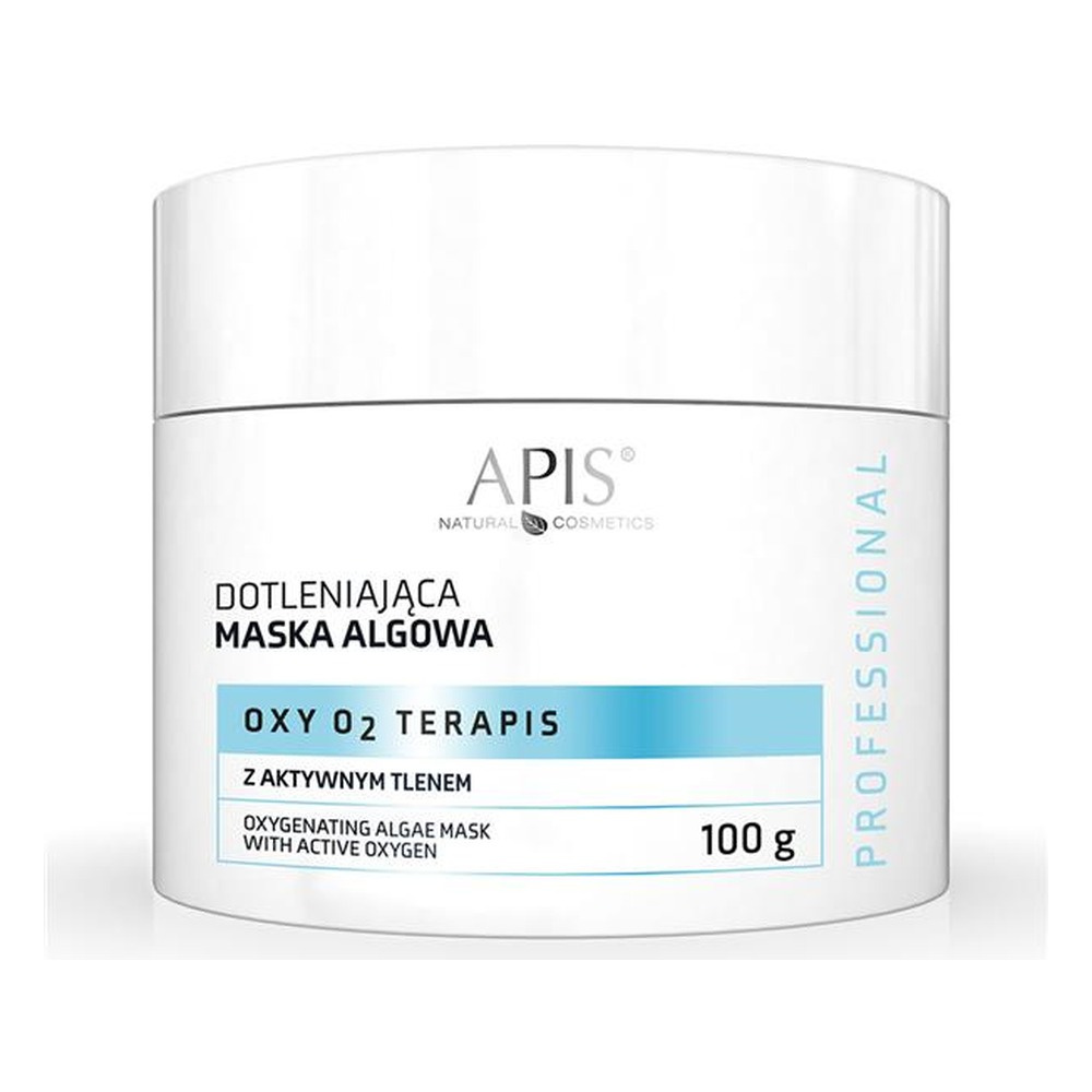Apis Professional Oxy O2 Therapies Dotleniająca Maska ​​Algowa z Aktywnym Tlenem dla Skóry Pozbawionej Blasku  100g
