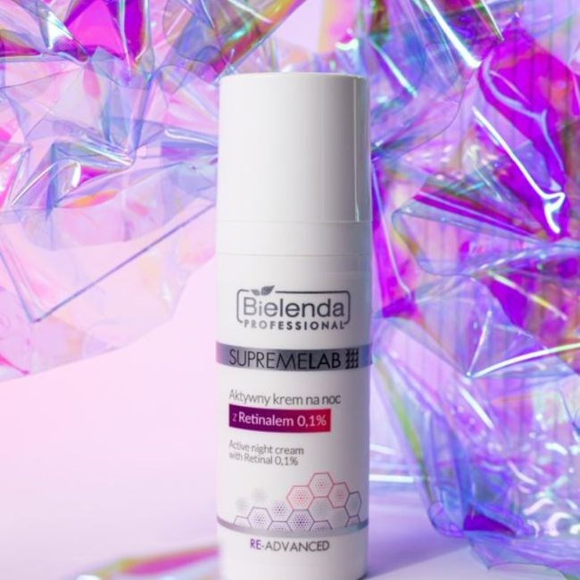 Bielenda Professional SupremeLab Re-Advanced Active Night Cream with Retinal 0.1% for All Skin Types 50ml