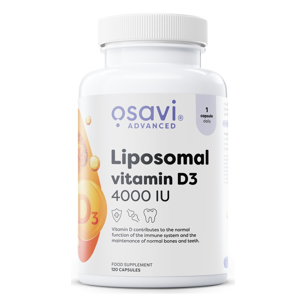 Liposomal Vitamin D3, 4000 IU - 120 caps