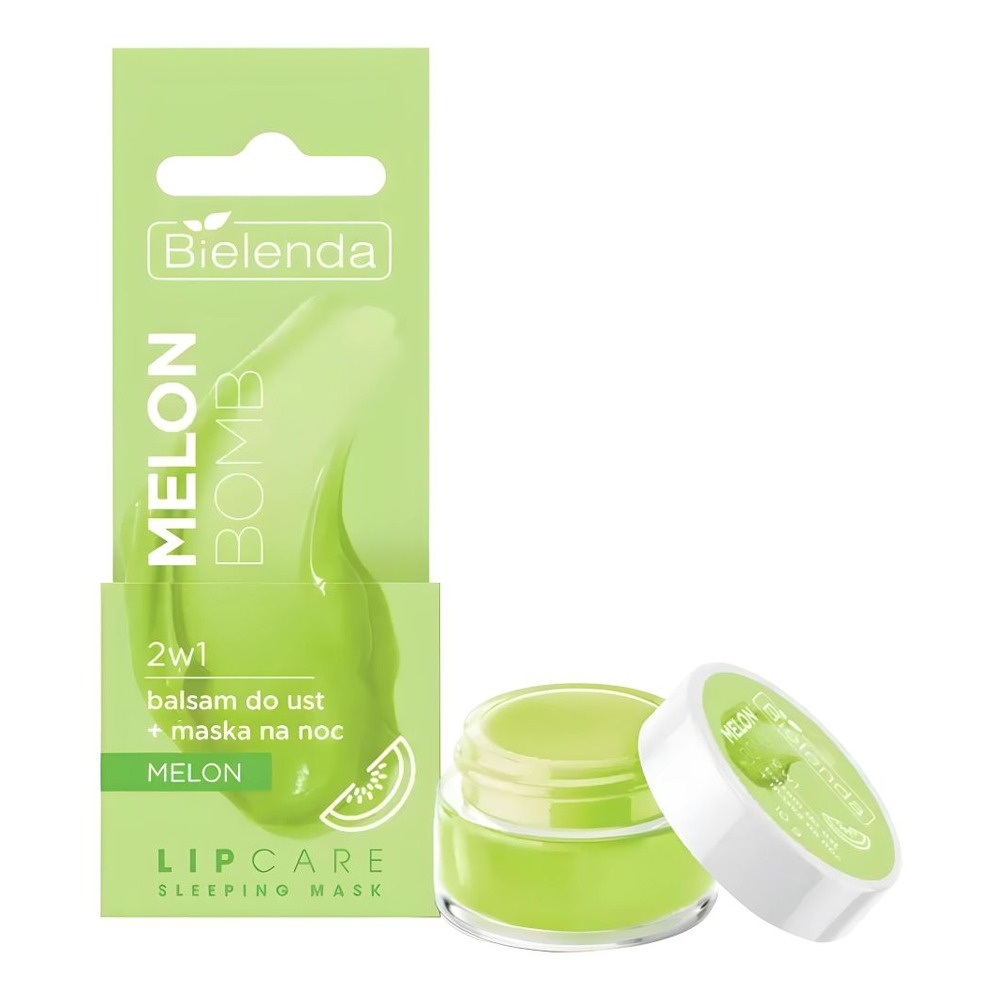 Bielenda Lip Care Sleeping Mask 2w1 Balsam do Ust + Maska na Noc Melon Bomb 10g