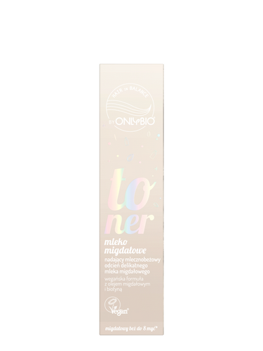 OnlyBio Hair in Balance Toner Mleko Migdałowe 100ml