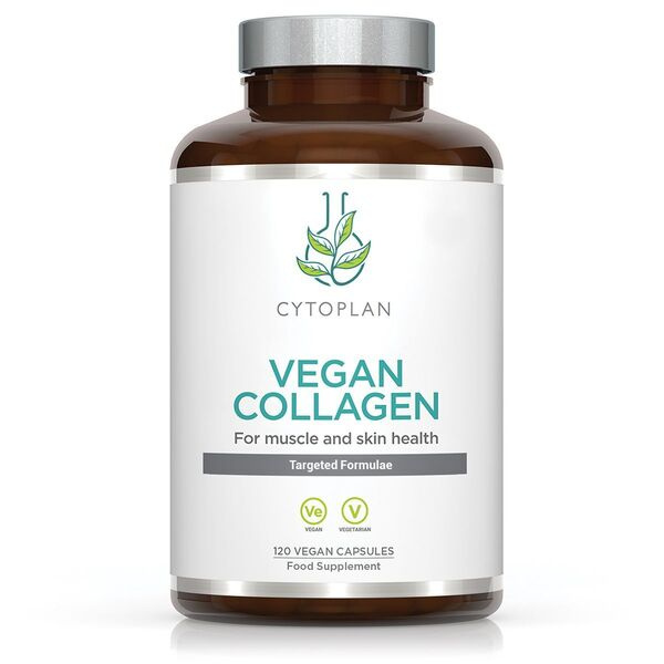 Cytoplan Vegan Collagen Plant-Based Amino Acid Complex for Skin Health 120 Vcaps