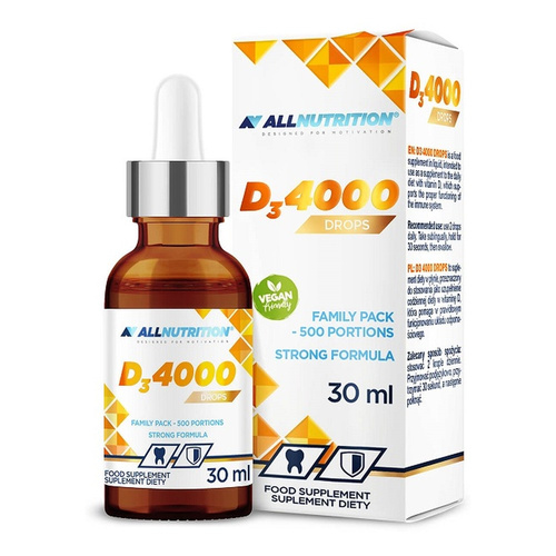 Allnutrition Vit D3 4000 in Drops 30ml