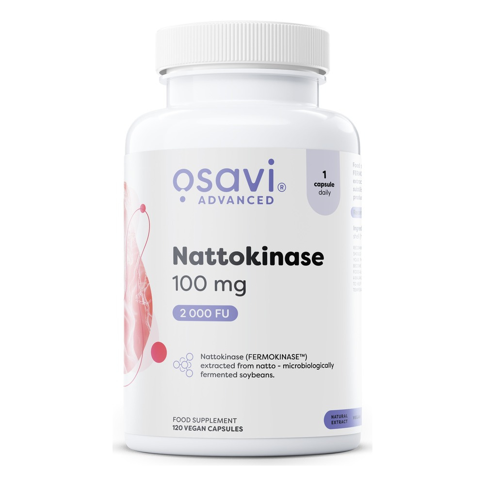 Nattokinase, 100mg - 120 vegan caps