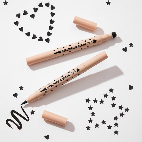 Eveline Eyeliner & Stamp 2w1 Eyeliner ze Stemplem 1 Sztuka