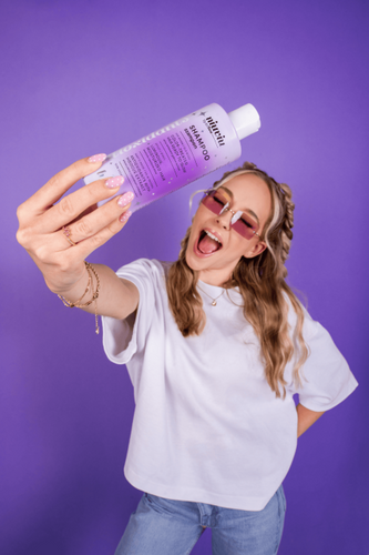 Niuviu Lumi Szampon do Włosów Farbowanych Odżywienie i Ochrona Koloru 300ml
