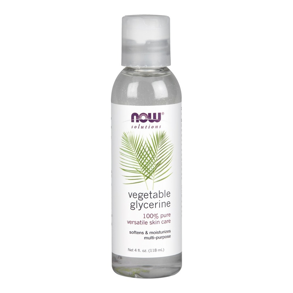 Now Foods Vegetable Glycerine dla Skóry Suchej i Szorstkiej 118ml