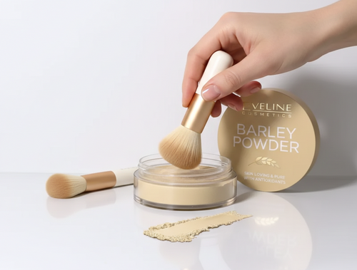 Eveline Barley Powder Puder Sypki z Mączką Jęczmienną 8g