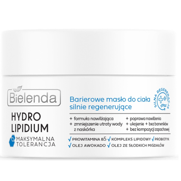 Bielenda Hydro Lipidum Silnie Regenerujące Masło do Ciała 200ml