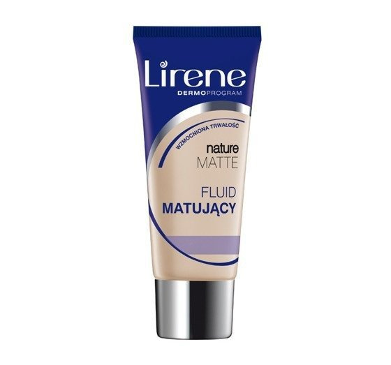 Lirene Nature Matte Fluid Matujący 13 Cappuccino Usuwa Nadmiar Sebum 30ml
