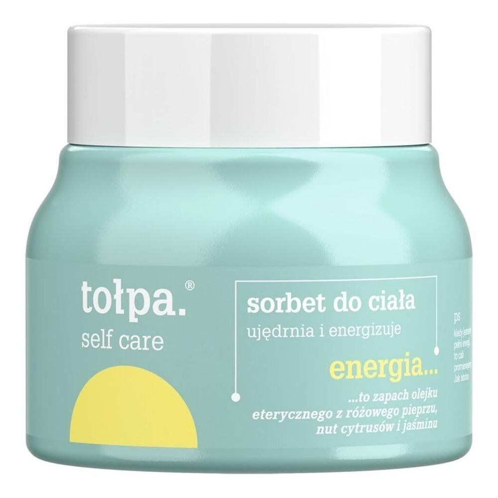 Tolpa Self Care Energetyzujący i Ujędrniający Sorbet do Ciała 250ml