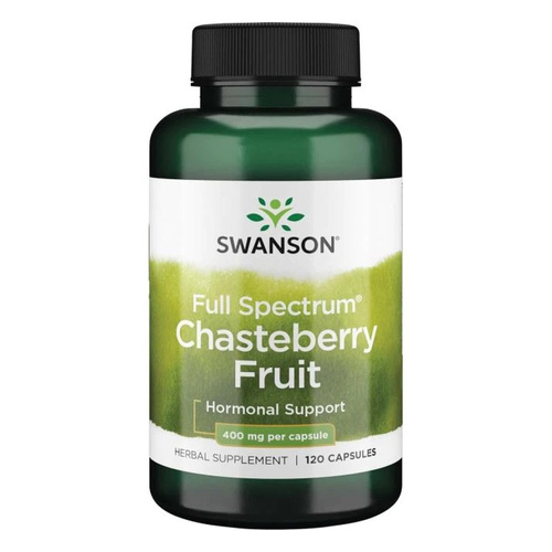 Swanson Full Spectrum Chasteberry Fruit 400mg 120 Kapsułek