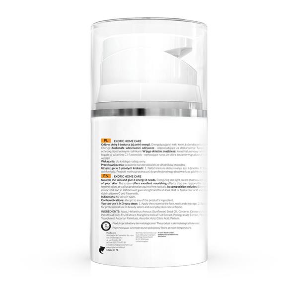 Apis Home Care Exotic Witalizujący Krem ​​na Dzień dla Każdego Rodzaju Skóry 50ml
