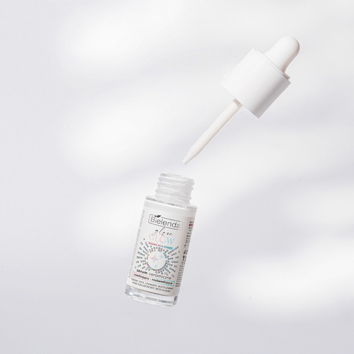 Bielenda Glaze & Glow Ceramic Serum Moisturizing and Brightening Glazed Skin Effect for Dry Dull Skin 30ml