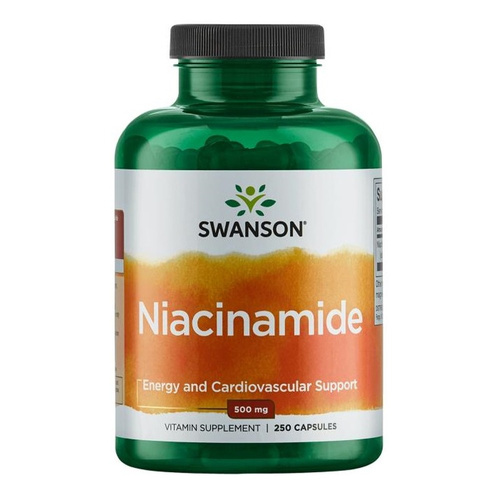 Swanson Niacinamide 500mg 250 Kapsułek